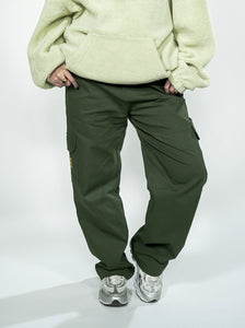 Regular Fit Cargo trousers  Khaki green  Men  HM IN
